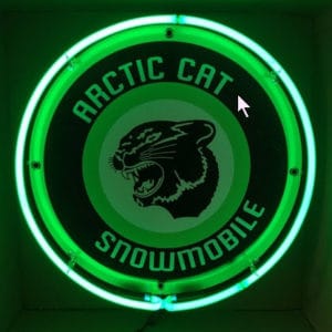 Arctic Cat neon sign